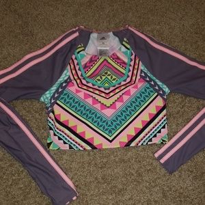 Adidas Cropped Rash guard